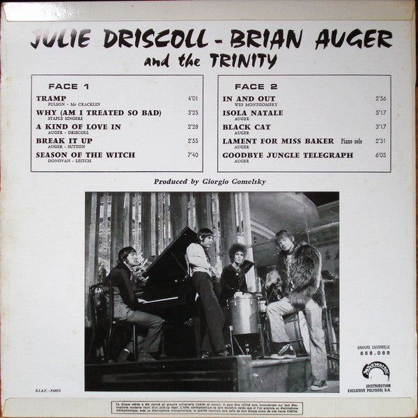 Julie Driscoll, Brian Auger & The Trinity – Julie Driscoll - Brian Auger And The Trinity