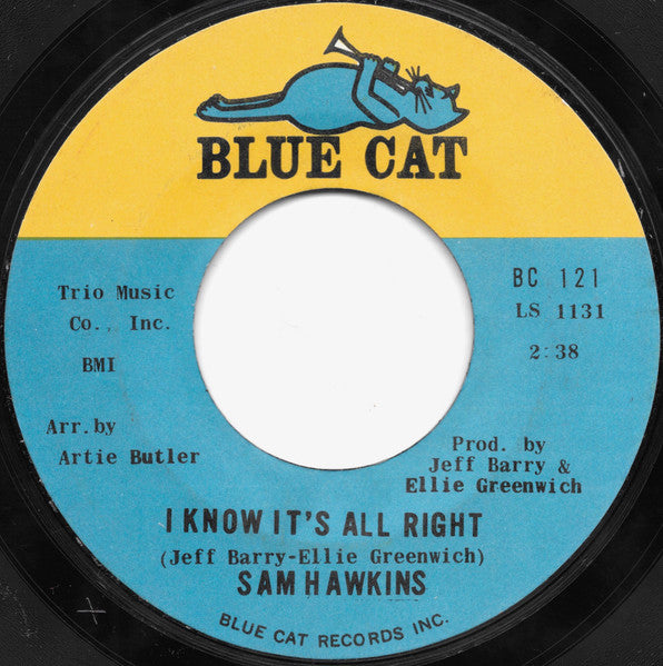 Sam Hawkins – I Know It's All Right / It Hurts So Bad (Drip Drop)