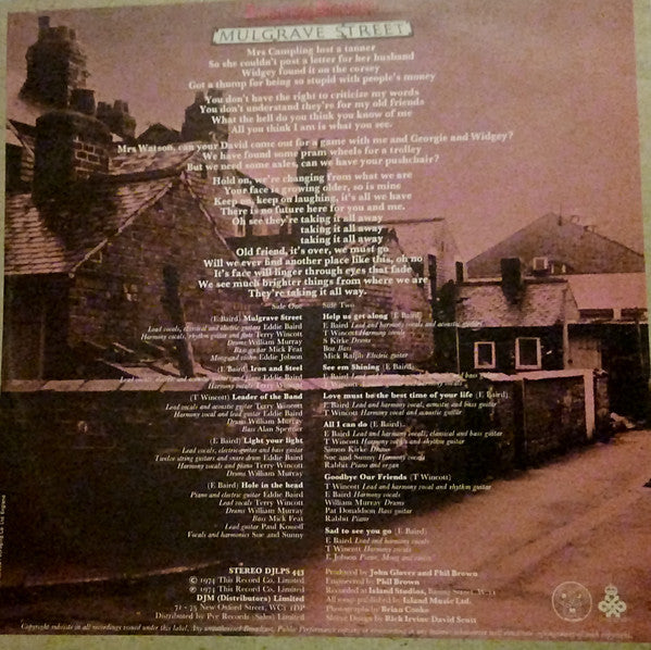 Amazing Blondel – Mulgrave Street