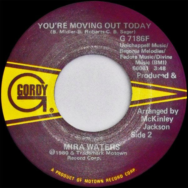 Mira Waters – Rock And Roll Me / You're Moving Out Today