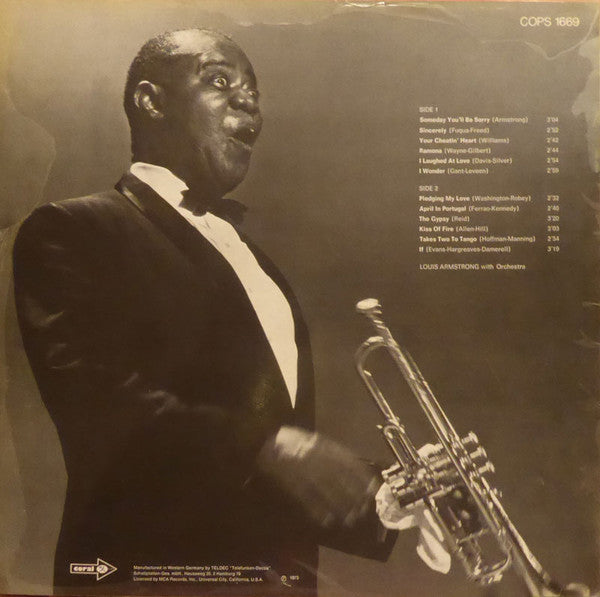 Louis Armstrong And His Orchestra – Satchmo Sings