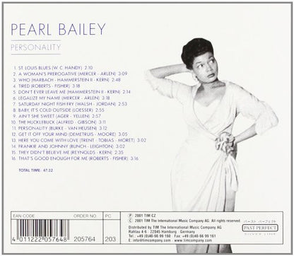 Pearl Bailey – Personality
