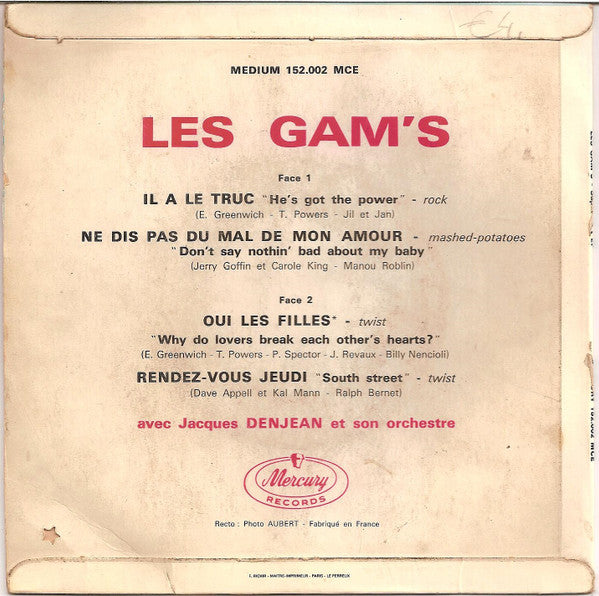 Les Gam's – Il A Le Truc