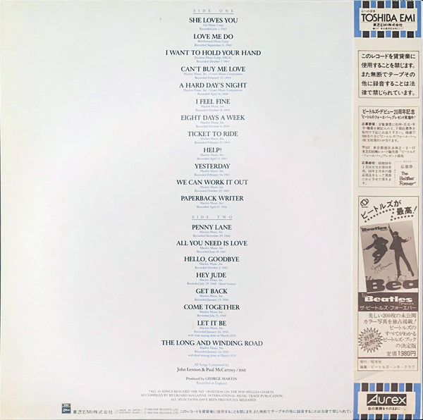 The Beatles – 20 Greatest Hits