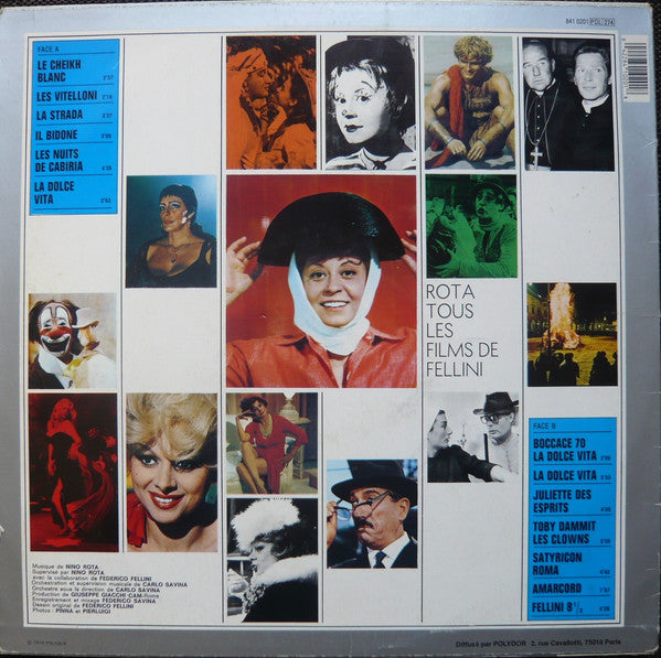 Nino Rota – Toutes Les Musiques De Film De Fellini