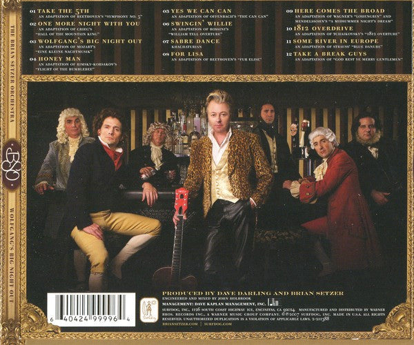 Brian Setzer Orchestra – Wolfgang's Big Night Out