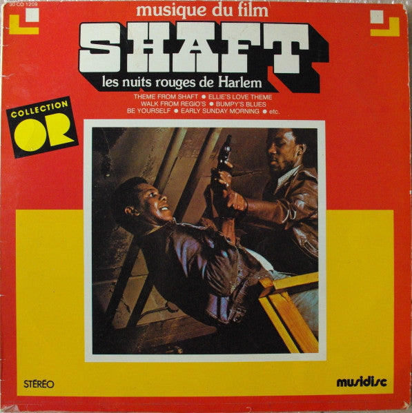 Soul Mann & The Brothers – Shaft -Les Nuits Rouges De Harlem - Musique Du Film