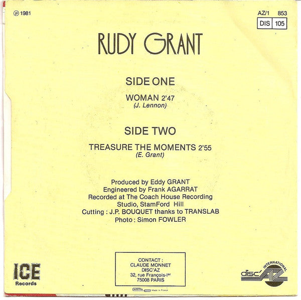 Rudy Grant – Woman