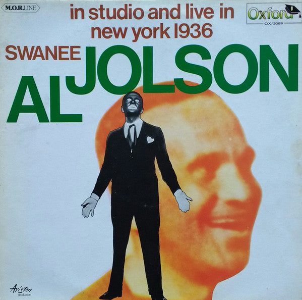 Al Jolson – Swanee In Studio And Live In New York 1936