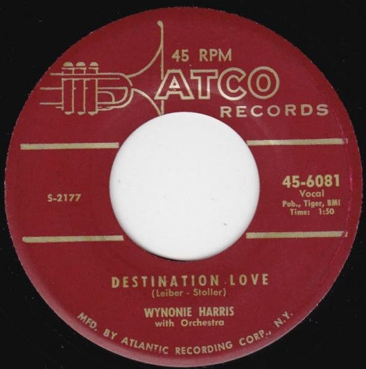 Wynonie Harris – Destination Love / Tell A Whale Of A Tale