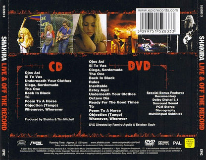 Shakira – Live & Off The Record