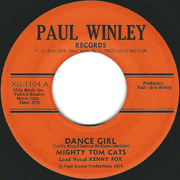 Mighty Tom Cats – Dance Girl / Finger In It