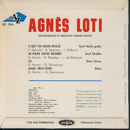 Agnès Loti – C'est Toi Mon Idole