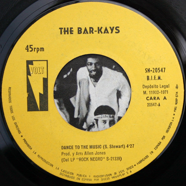 Bar-Kays – Dance To The Music / Montego Bay