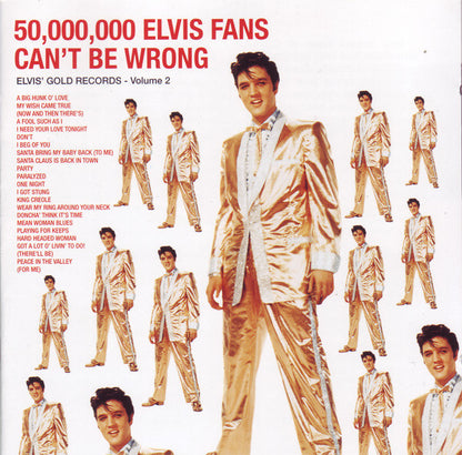 Elvis Presley – 50,000,000 Elvis Fans Can't Be Wrong (Elvis' Gold Records - Volume 2)
