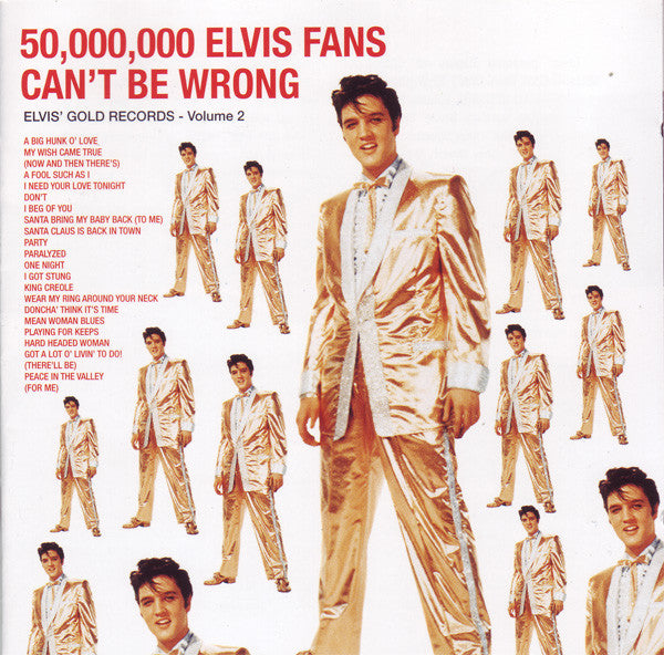 Elvis Presley – 50,000,000 Elvis Fans Can't Be Wrong (Elvis' Gold Records - Volume 2)