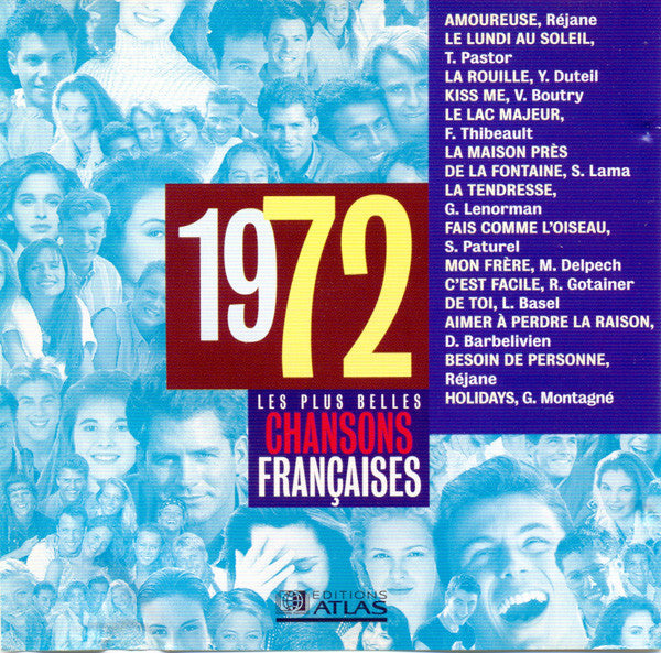 Various – Les Plus Belles Chansons Françaises - 1972