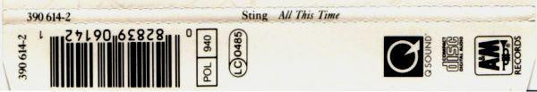 Sting – All This Time