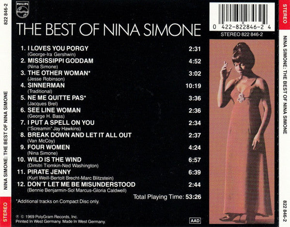 Nina Simone – The Best Of Nina Simone