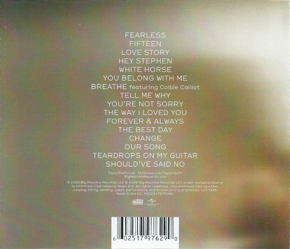 Taylor Swift – Fearless
