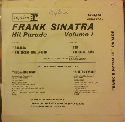Frank Sinatra – Hit Parade Vol.1