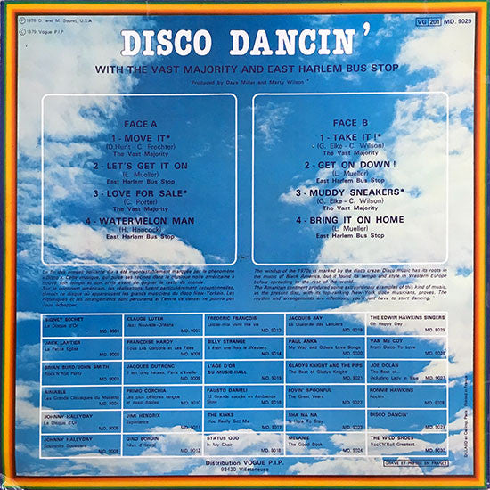 The Vast Majority / East Harlem Bus Stop – Disco Dancin'