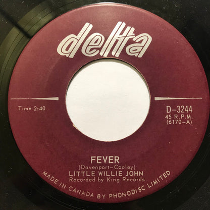 Little Willie John – Fever / Let Them Talk