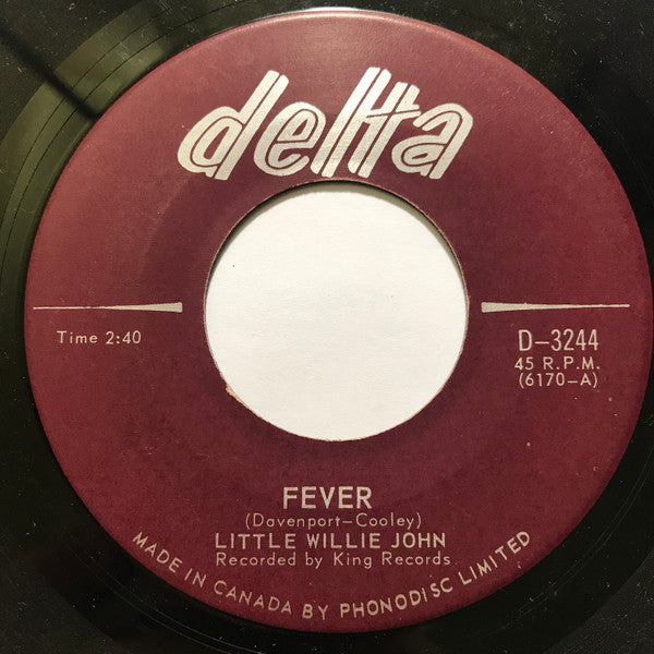 Little Willie John – Fever / Let Them Talk