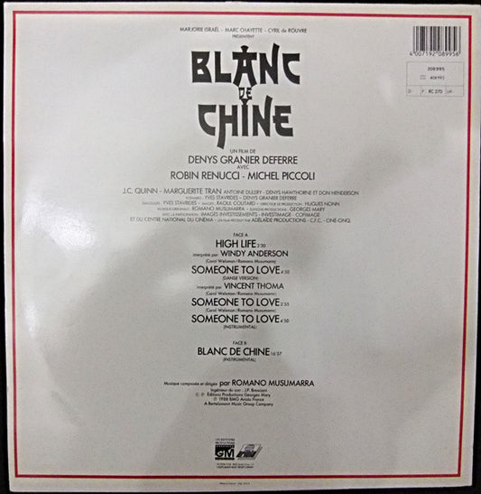Romano Musumarra, Windy Anderson – Blanc De Chine (Bande Originale Du Film)