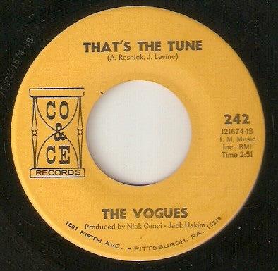 The Vogues – That's The Tune / Midnight Dreams