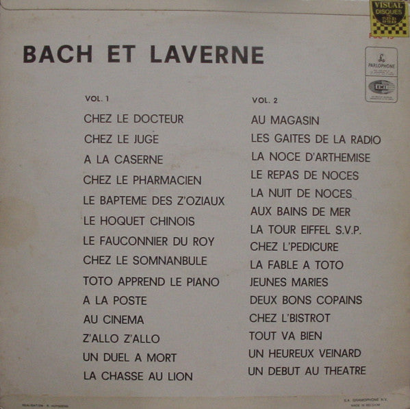 Bach Et Laverne – Bach Et Laverne Vol. 1