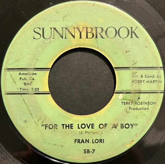 Fran Lori – For The Love Of A Boy