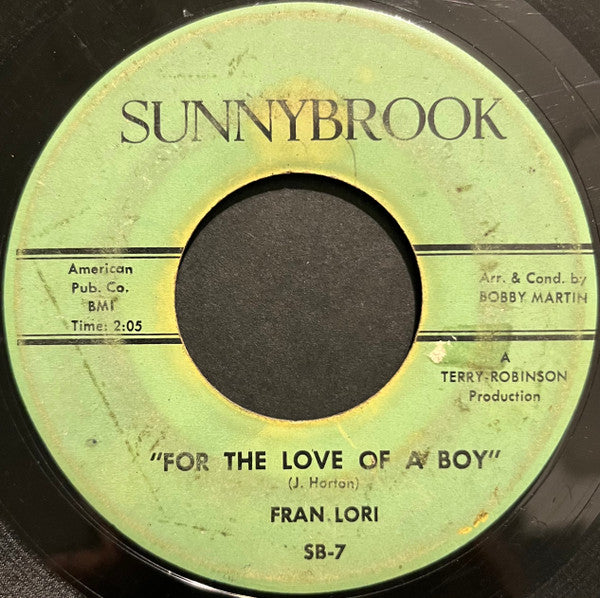 Fran Lori – For The Love Of A Boy