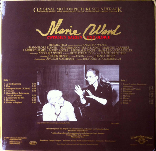 Elmer Bernstein – Marie Ward - Zwischen Galgen Und Glorie (Original Motion Picture Soundtrack)