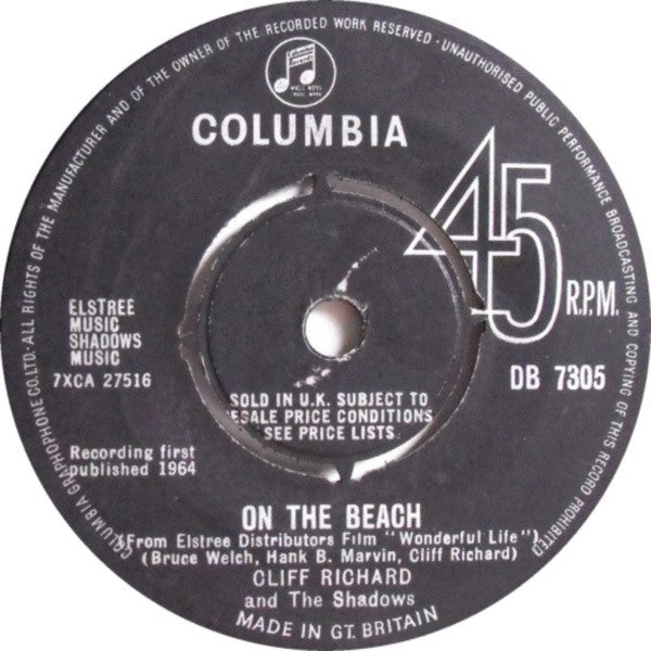Cliff Richard & The Shadows – On The Beach