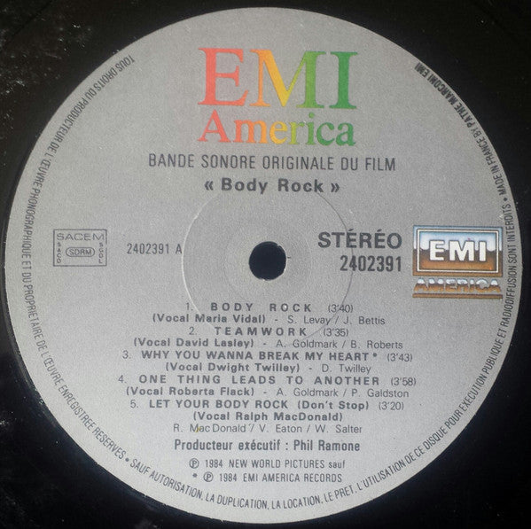 Various – Body Rock (Original Motion Picture Soundtrack)