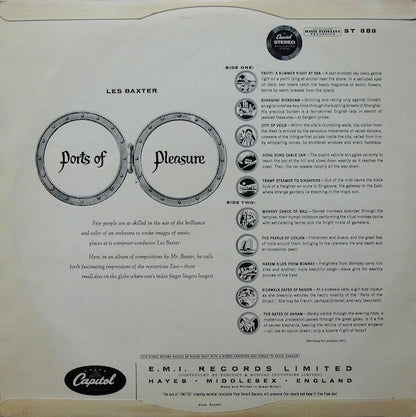 Les Baxter, His Chorus And Orchestra – Ports Of Pleasure