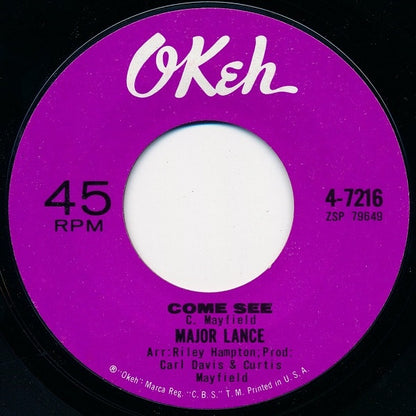Major Lance – Come See / You Belong To Me
