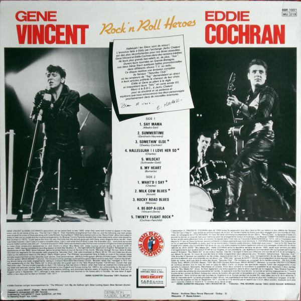 Gene Vincent & Eddie Cochran – Rock 'N Roll Heroes