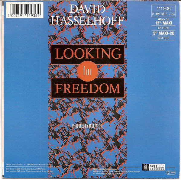 David Hasselhoff – Looking For Freedom