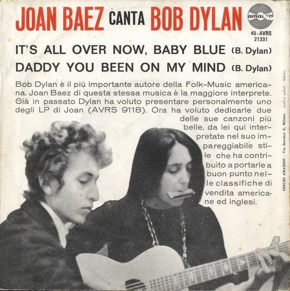 Joan Baez – It's All Over Now, Baby Blue