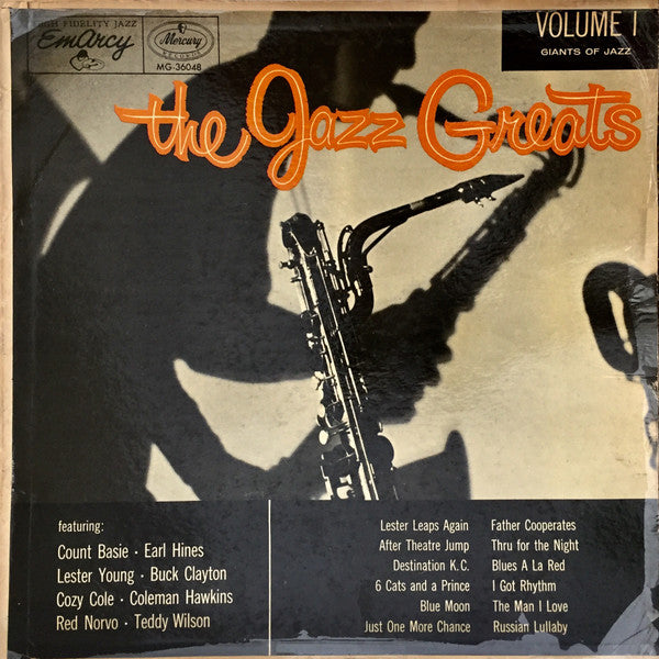 Various – The Jazz Greats (Giants Of Jazz Volume I)