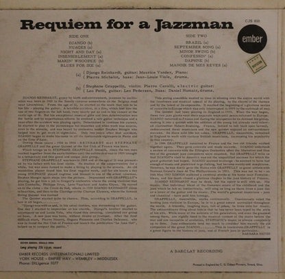 Django Reinhardt / Stéphane Grappelli – Requiem For A Jazzman