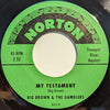 Guitar Frank / Big Brown & The Gamblers – Wild Track / My Testament — photo 2