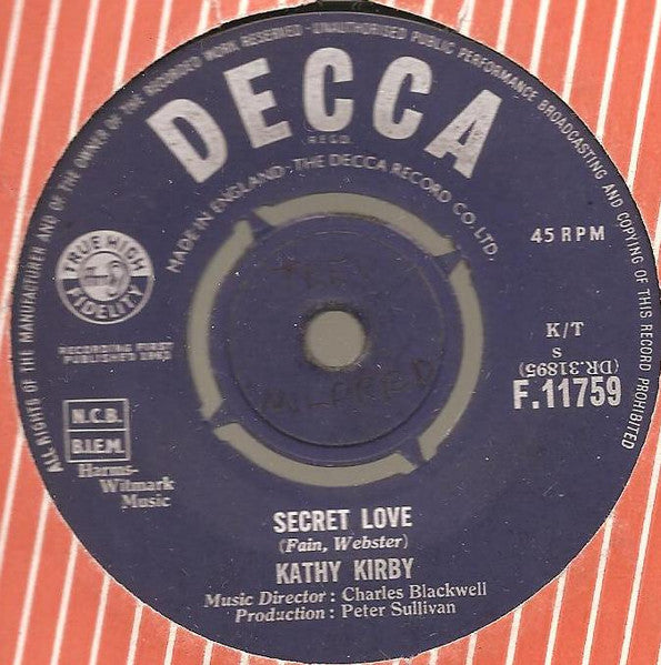 Kathy Kirby – Secret Love