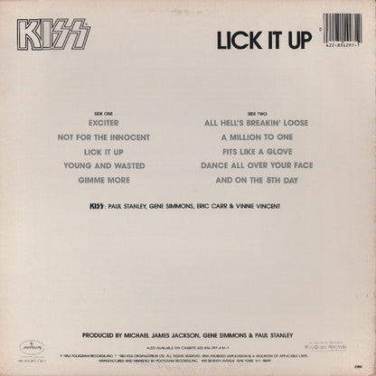 Kiss – Lick It Up