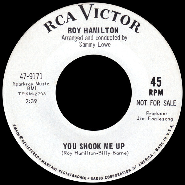 Roy Hamilton (5) – So High My Love