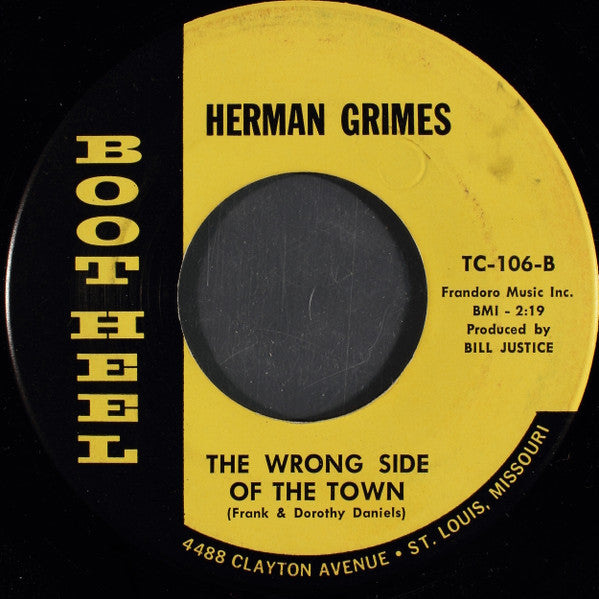 Herman Grimes – You Can't Take Back Kisses