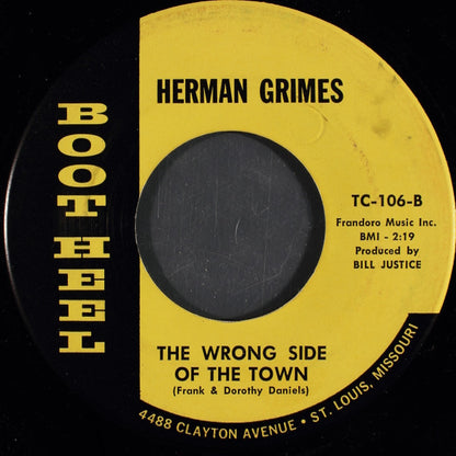 Herman Grimes – You Can't Take Back Kisses