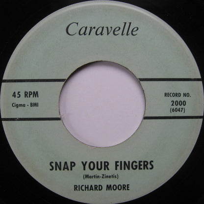 Richard Moore (18) / Bob Lester – Snap Your Fingers / The Man Who Shot Liberty Valance